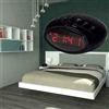 Happy Sheep RADIO SVEGLIA OROLOGIO DIGITALE HAPPY SHEEP CR-2466 FM DISPLAY A LED ROSSO 220V
