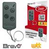 BRAVO TELECOMANDO CANCELLO AUTOMATICO UNIVERSALE 433,92MHZ COMPATIBILE CON BFT, NICE