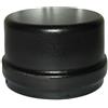 SAVE TAPPO PER DEVIAZIONE A "T" PER STUFE A PELLET COL. NERO OPACO Ø CM. 8 COPERCHIO