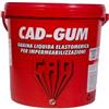 CAD Guaina liquida per impermeabilizzazioni Cad Gum 20 kg rosso