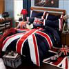 Copri Piumone Lenzuolo Federe Bandiera Inglese Copripiumone Duvet Cover BED0051B