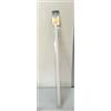 Swish Coppia Bastoni tende bacchette x tenda 60-80 cm bianco tipo tondo estensibili