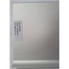 Unydeco 10mt Zoccolino Battiscopa Alluboard in Vero Alluminio Argento Naturale 80x11mm