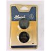Swish 2 Terminali Finali Terminale Finale Ø 20 Mm X Bastone Asta Tenda Nero