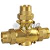icma VALVOLA ANTICONDENSA 1" con BOCCHETTONI maschio per Termostufe Termocamino 55°
