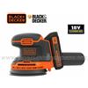 BLACK+DECKER LEVIGATRICE ROTORBITALE A BATTERIA BLACK+DECKER 18V 1,5AH PLATORELLO mm.125