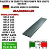 Elettromeccanica Pierro PALETTA IN GRAFITE PER POMPA VUOTO BECKER DTLF VTLF TLF KDT KVT DVT PICCHIO DT U