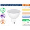 OPTONICA 10 LAMPADA LAMPADINA LAMPADINE LED OPTONICA MR16 SPOTLIGHT 5W WATT 110° 320LM