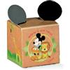 LE GEMME DI VENEZIA 20 SCATOLA CUBO PER BOMBONIERA Disney Mickey Savana CON BIGLIETTINO