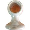 Swish Supporto Chiuso Ø 28 Mm Bastone Bastoni Aste Pali Tenda Tende Legno Bianco