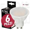 V-TAC SAMSUNG LAMPADINA LED GU10 4,5W INCASSO VTAC SAMSUNG FARETTO CALDO NATURALE FREDDO