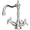 easily Miscelatore Rubinetto Manopole A Croce Cucina Lavello Ottone Roma 69370