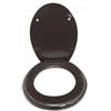 ZAG COPRIWATER UNIVERSALE IN PLASTICA COPRI WC SEDILE WC MARRONE
