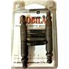 Oreca 2 Cerniere tornite ANUBA con testina ø 9 mm cerniera canna di fucile barocco