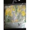 Arredo Casa Tenda tessuto devorè 140x300 cm con passanti Tendone con fiori Hellen Giallo