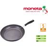 MONETA PADELLA HERCULES DE LUXE 22cm MANICO IN SILICONE RESISTENTE IN FORNO 250°