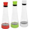 EMSA Flow Caraffa 1 L Rosso, Trasparente Refrigerante Vetro/Plastica
