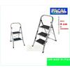 FACAL SCALA SGABELLO IN ALLUMINIO 2 3 GRADINI LARGHI ANTISCIVOLO CUCINA SALVASPAZIO