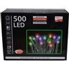 General Trade Luci led di natale multicolore 500 LED con 8 giochi di luci per esterno e intern