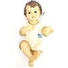 LE STELLE STATUA BAMBIN GESU' IN RESINA Cm 35 BIMBO BAMBINELLO NATIVITA' PRESEPE GESU'