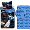 Harry Potter Set Letto Singolo Copripiumino Federa Lenzuola Angoli 100% cotone