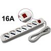 CIABATTA MULTIPRESA ELETTRICA CIABATTA PRESA 3 4 5 6 POSTI SHUKO INTERRUTTORE SICUREZZA