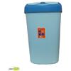 GIOSTYLE PATTUMIERA BIDONE SECCHIO 50 LT. CON COPERCHIO GIOSTYLE 40X35X65h