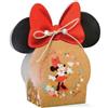 LE GEMME DI VENEZIA 20 SCATOLA PER BOMBONIERA DISNEY MINNIE FLOWERS CON BIGLIETTINO PERSONALIZZATO