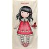 Gorjuss Santoro Bambola v Rosso Asciugamano in Cotone Telo Mare 70x140cm Bambini