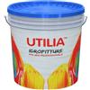 UTILIA IDROPITTURA SUPERLAVABILE LT14 INTERNO ESTERNO ELEVATA COPERTURA VERNICE MURO