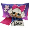 EXITY KFT Lenzuola LOL Surprise singolo Completo Letto una Piazza Puro Cotone 100%