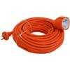 GLOBEX PROLUNGA ELETTRICA 25 METRI 2P+T 16A SCHUKO CAVO ELETTRICO 2X1 CON PROTEZIONE