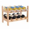 vestiamo casa Cantinetta Porta Bottiglie Vino In Legno 8 posti Cantina componibile impilabile