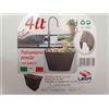 LEGA pattumiera pensile con gancio 4 litri cucina mobiletto porta appesi cestino spaz