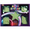 Kidz Corner SET STELLE LUMINOSE FLUORESCENTI NOTTE ADESIVE SOFFITTO 3D
