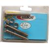 Labor 3 Viti per Metallo Testa Piana Svasata a Taglio dado 8x60 mm Acciaio Inox