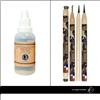 LE CRAYON A ANDRE KIT COMPLETO PULIZIA MONETE 4 MATITE SPAZZOLA SCALPELLO RESTAURO METAL DETECTOR