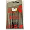 Lux Tools 10 Lame per Seghetto Alternativo Ferro e Legno Compatibile B&D Skil