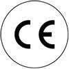 kolpito 2016 ETICHETTE CE Conformité Européenne Logo bollino diametro 10 mm adesive