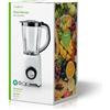 Aigostar 30JDF Frullatore da tavolo multifunzione con blender in vetro da  1,5l e 4 lame in acciaio inox. 750W - OFBA srl