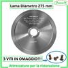 RASSPE LAMA ACCIAIO PER AFFETTATRICE STANDARD mm 275 - 27,5 cm RICAMBI AFFETTATRICI RGV