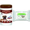 CLIFFI Essential integratore per Cane EPATO 650 Gr + 20 salviette dental cleaners