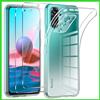 Cover per Xiaomi Redmi Note 10S in Silicone Trasparente Custodia Pellicola Vetro