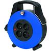 Brennenstuhl 1102501 Confort-Line CL-L - Avvolgicavo, 5 m, H05VV-F 3G1,0, blu, 1102931