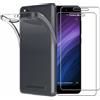 CUSTODIA tpu COVER per XIAOMI Redmi 4A + 2x (Pack) PELLICOLA VETRO TEMPERATO