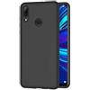 CUSTODIA COVER Tpu L'ORIGINALE Soft CASE Nero/Black per HUAWEI P SMART 2019