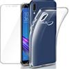 CUSTODIA TPU COVER per ASUS ZENFONE MAX PRO M1 ZB601KL ZB602KL + PELLICOLA VETRO