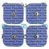 COMPEX ELETTRODI 5x5 CM DURA-STICK - 10 BUSTE ELETTRODI SNAP BOTTONE