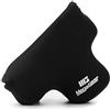 Megagear Mg1887 - Custo Ultra Leggera in Neoprene, Compatibile Comfujifilm X-T200 (Xc15-45 Mm), Colore. Nero
