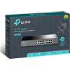 TP-Link TL-SG1016D Switch 16 Porte Gigabit,10/100/1000 Mbps,Server Rack DSCP QoS